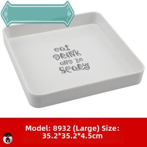 Jiaxun | Japanese Square Serving Tray for Tea and Snacks