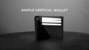 Ví da nam nữ dáng ngang NATOLI gập đôi đựng thẻ cầm tay cao cấp BST Simple Horizontal Wallet V4