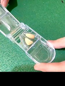 PP86 ที่ตัดแบ่งยา ตลับแบ่งยา พกพาสะดวก รุ่นใหม่ ใบมีดคม