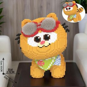 HANLIANG | Đồ Chơi Ghép Hình Garfield Giáo Dục Cho Bé Gái 6-12 Tuổi