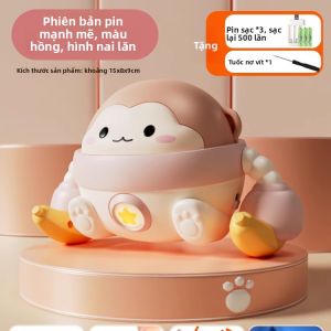 MONLEYTA | Đồ chơi trẻ em Manleyta X0617115016 Đồ chơi giáo dục sớm cho bé 3 tháng tuổi Đồ chơi tập đi cho trẻ em Đồ chơi con khỉ lăn tập đứng