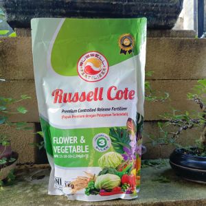 Pupuk Russell Cote 1kg 23-10-10+25mgo+TE