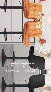 Adjustable Height Bar Stool With Backrest