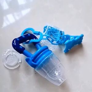 (Both round handle) Baby pacifier fresh food fruit feeding nipple tableware pacifier nutrition feeder