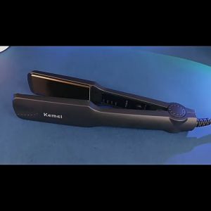 MISSYOU2 KEMEI ORIGINAL Hair Straightener Splint Curl Straightener Professional Hair Iron Straightening Irons Ceramic Tourmaline Ionic Flat Iron Hair Straightene