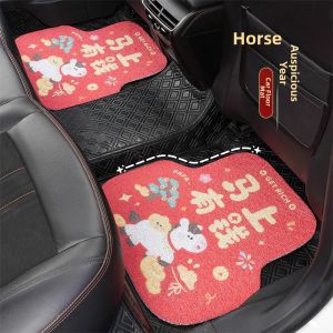 ZHONGMIAO | Single Universal Car Driver Foot Mat Anti-dirt Self-cutting