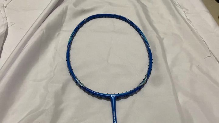 Lining Blue Racket RAKET LINING BADMINTON BULUTANGKIS LINING BLADE X SONAR BLUE ORIGINAL ...