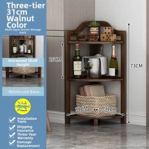 YUHONG | Triangular Corner Storage Cabinet