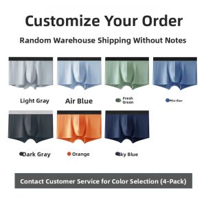 Mens Bamboo Charcoal Fiber Underwear Flat Angle Pants Breathable Antibacterial Large Size Comfortable Four Corner Shorts
