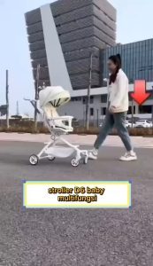 Kereta dorong baby multifungsi bisa dua arah KODE D6 stroller baby Traveling bisa dilipat