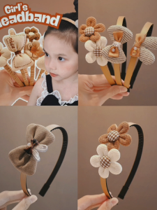 Bando Anak Perempuan Korea Karakter Motif Aksesoris Rambut Fashion BD06