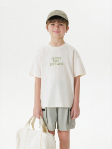 Marc&Janie | Cool and Breathable Lettered Sports Short Sleeve T-shirt
