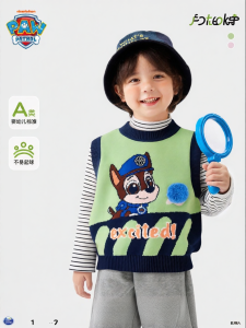 Paw Patrol | Cotton Boys Knitted Vest Fall