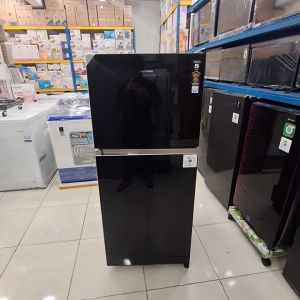 Kulkas 2 Pintu POLYTRON PRW 23 MN Belezza JUMBO Pintu Kaca 220 Liter