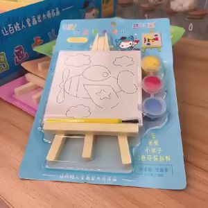 DIY Set melukis anak kanvas bergambar GM ACC