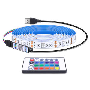 High Brightness 30LED/M RGB USB LED Light 5050 Diode Tape APP Control LED Strip For Bedroom Kitchen TV Decor