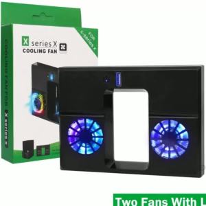 Quạt Làm Mát RGB Cho Xbox Series X Chân Đế Đứng Có Quạt Kép Siêu Yên Tĩnh Phụ Kiện Đế Gắn Máy Chơi Game