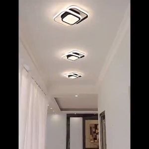 3 Colors LED Ceiling Light Corridor light aisle entrance hall entrance balcony net led ceiling light cloakroom Nordic lamps lighting