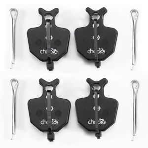 Chooee 2 Pairs MTB Hydraulic Brake Pads Resin Semi-Metallic Bicycle Disc Brake Pads for Formula ORO K18 K24 PURO Giant DA6 DA8