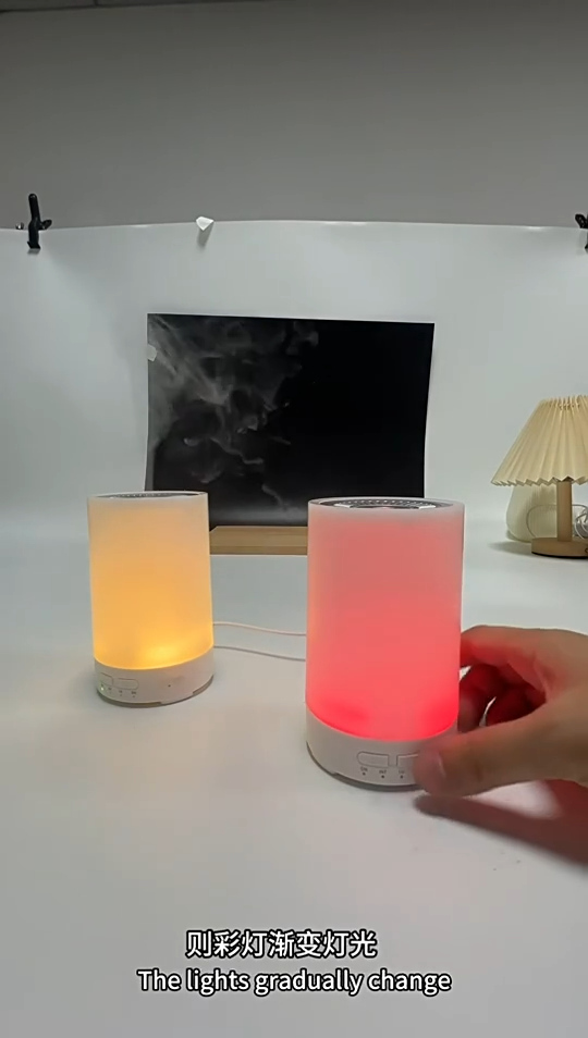 (Local Warehouse) LORDWEY | Home Bedroom Aromatherapy Machine Desktop Car Indoor Aromatherapy Machine Essential Oil Special Aromatherapy Lamp Automatic Fragrant Color Remote Control Fragrant Machine Humidifier