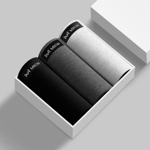 Miiow | Loose Fit Pure Cotton Mens Underwear Large Size Boxer Shorts New 2025 Style Comfortable Breathable Antibacterial Briefs