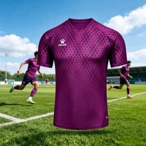 Kelme | Áo Thun Nam KELME Mùa Hè Tay Ngắn Chất Liệu Mát Lạnh Thoáng Khí Cổ V Thấm Hút Mồ Hôi Nhanh Khô Áo Thể Thao Thiết Yếu Áo Mặc Thường Ngày