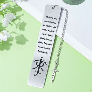 Bandai | Fantasy Magic You Shall Not Pass Bookmark for Book Lovers Unique Fantasy Quote Design Book Accessory Perfect Gift for Readers