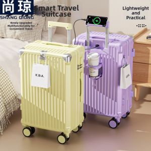 SHANGQIONG | Attractive Large Capacity Multifunctional Suitcase 20 Inch
