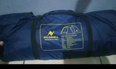 tenda camping wildshell kapasitas 6 orang