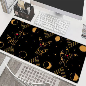 Bandai | E-sports Mouse Pad Pokemon Eevee Office Laptop Computer Smooth Flexible Rubber Gamer PC Computer Keyboard Pad Kawaii Mosuepad