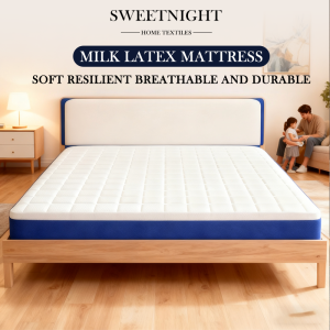 SWEETNIGHT Thickened natural latex mattress enlarged size breathable comfortable and durable for both and single people