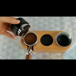 BREWISH Espresso 304 Stainless Steel Coffee Distributor Rust-Free Adjustable Leveler Tool Coffee Leveler Bar Cafe Barista