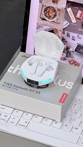 Lenovo XT53 Wireless Upgrade Bluetooth 5.4 Earphones Ultra Long Endurance Low Latency Gaming Headset LED Digital Display Earbuds