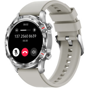 EIGIIS Smart Watch for Women Men Answer Call 1.32" HD Touch Screen Fitness Tracker Watch with Heart Rate Sleep Monitor Pedometer Activity Tracker 70+ Sports Modes Outdoor Watch