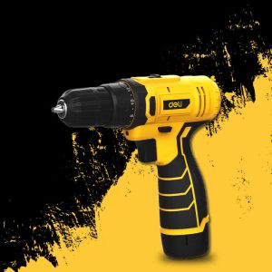 Deli Cordless Drill Mesin Bor Baterai / Mesin Bor Tangan 12V High Torque EDL-DZ12-4A2