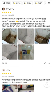 BISA COD TOILET CLEANER FINK 1LITER RED Pembersih Kamar Mandi Toilet Kloset Wastafel Shower