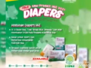 HNI Diapers Popok Bayi - Popok & Pispot Balita - Bahan Lembut Seperti Kain Varian Size S / M / L