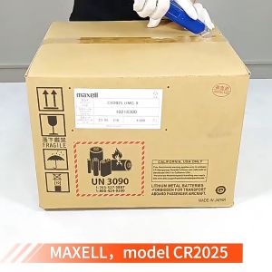Maxell CR2025 (5 Pieces/1 Card) 3V Lithium Button Cell CR2025 DL2025