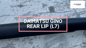 DAIHATSU GINO L7 High-Quality PU Rear Lip Spoiler - Stylish Car Styling Accessory