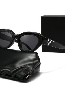 แว่นกันแดดทรงกลม GM สำหรับผู้ชาย ป้องกันแสงแดดและรังสียูวี ทรงเรขาคณิต สไตล์หรูหรา แว่นกันแดดทรงกลมสำหรับผู้ชาย