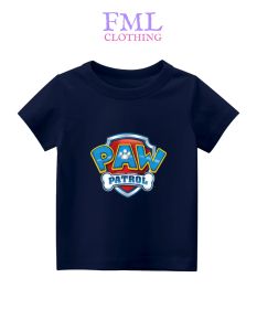 Kaos Anak Laki-Laki Tema Kartun PAW PATROL - Desain Lucu & Bahan Katun PE Halus (2-10Tahun)