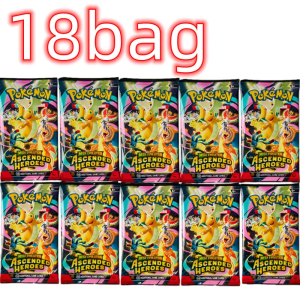 360Pcs English Pokémon TCG: Mega Evolution Ascended Heroes Booster Box Pokemon trade card 36 Pack Box Childrens gift Toys