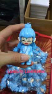 MORETHAN1 Buy 1 Free 1 Nezha Face Changing Cartoon Face Changing Expression Toy Cute Keychain Gift