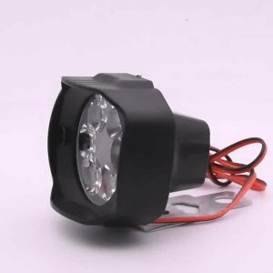 Sangat Terang Lampu Elektrik Lampu Pemancar Motosikal led Pengubahsuaian Lampu Depan Silau Roda Tiga Letakan Luar Mentol Cahaya Lampu Jalan 12v