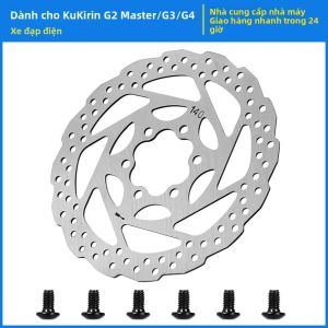 Đĩa Phanh Inox 140MM Cho KUGOO KIRIN G2 Master/G3/G4 Xe Điện Cánh Quạt Thay Thế Một Phần
