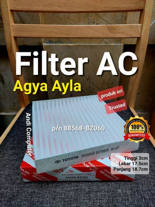 Filter Ac Saringan Kabin Agya Ayla Original Lazada Indonesia