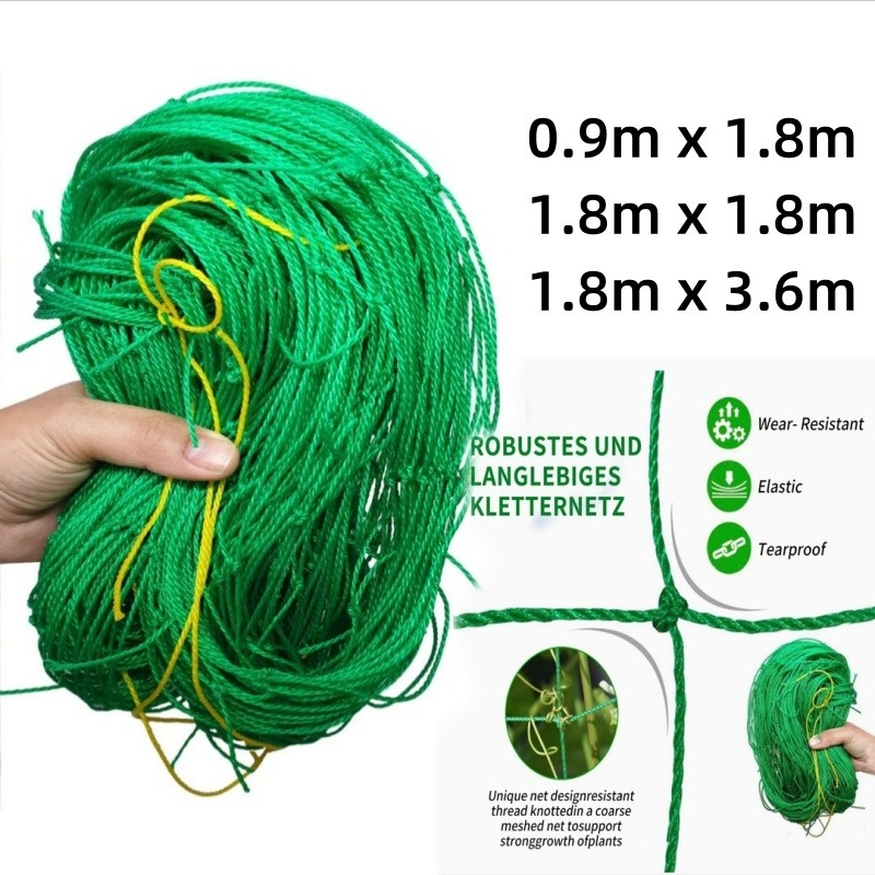 Plant Climbing Net Nylon Support Mesh Vine Plants Trellis Net Support Fruits Vegetables Plant Climbing Garden Tools
