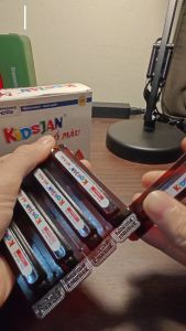 Thực Phẩm BVSK KIDSJAN Bổ Máu - Hỗ Trợ Bổ Sung Sắt Giảm Triệu Chứng Thiếu Máu Do Thiếu Sắt (Hộp 4 Vỉ x 5 Ống x 10ml)