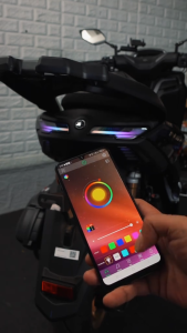 Nmax v3 Turbo Smart RGB Tail Light LED Smartphone App Customization 46Modes VIVID Color Plug And Play Waterproof SharkPower