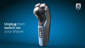 Máy cạo râu khô và ướt cao cấp thương hiệu Hà Lan Philips S3206/09 - Hàng chính hãng bảo hành 24 tháng